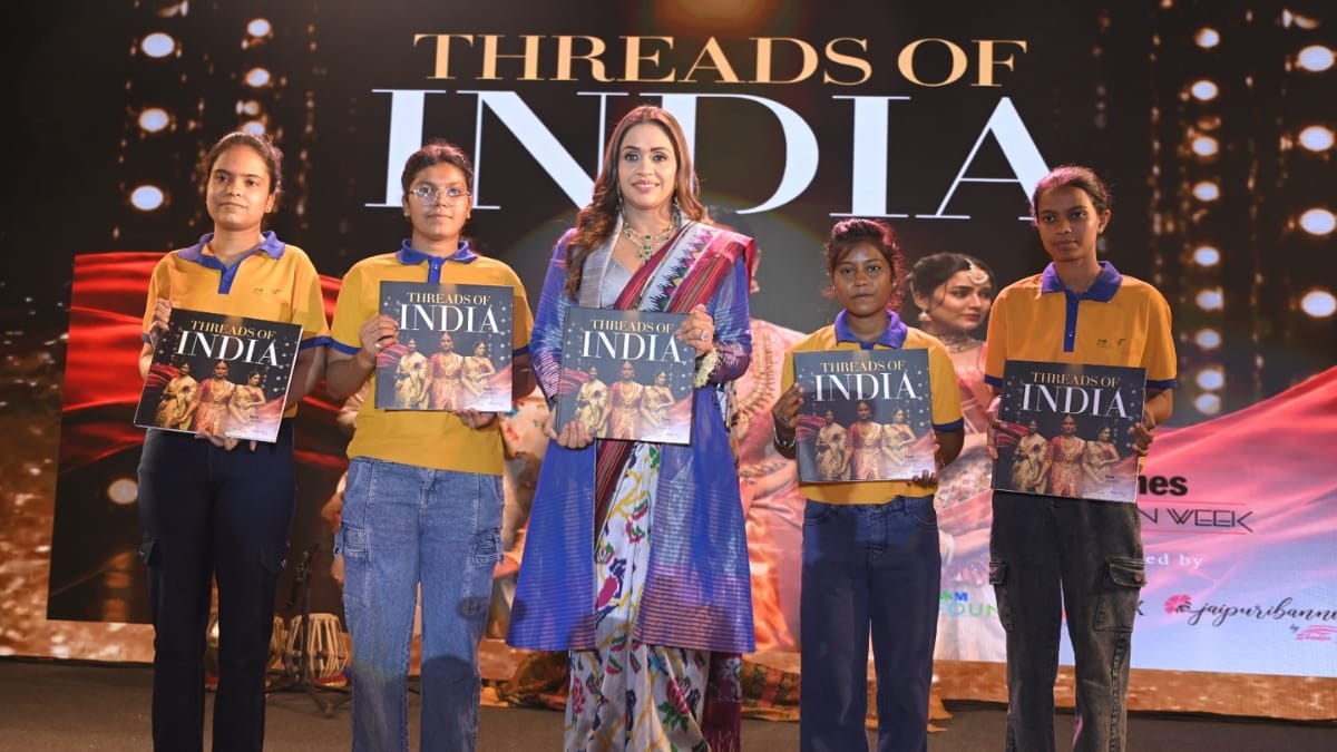 M3M Foundation की ‘Threads of India’ ने भारत की वस्त्र विरासत, फैशन और उद्देश्य को जोड़ा